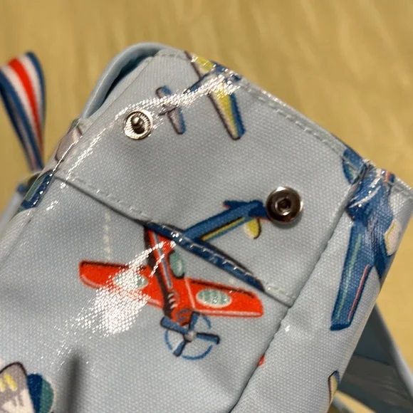 Cath Kidston Blue airplanesPrint Backpack